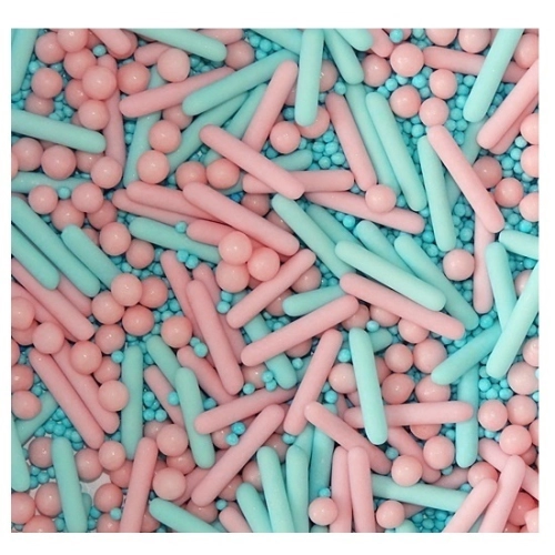 Posypka tort perełki makaroniki dekoracja mix 20g